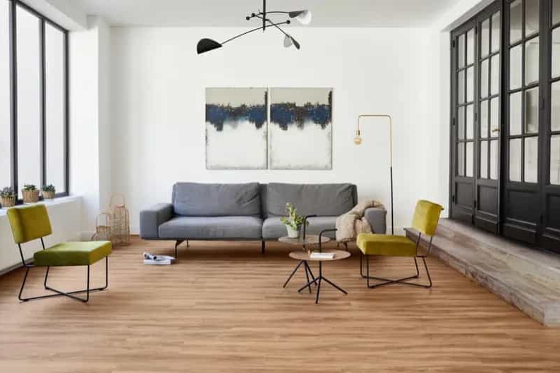 Decoração de sala minimalista
